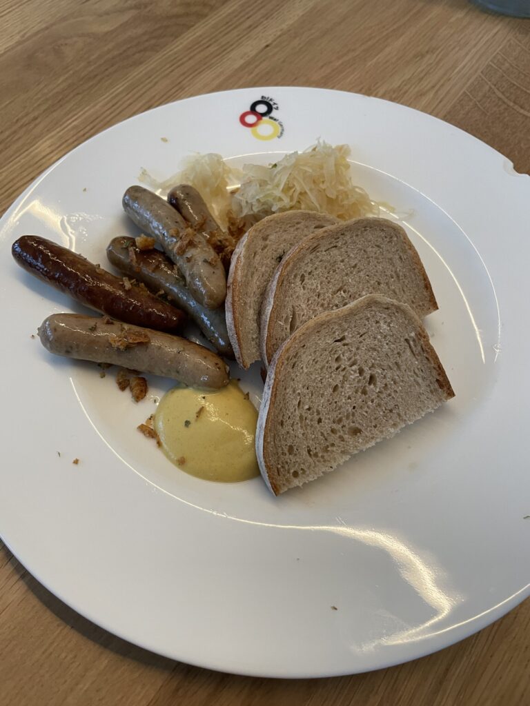 ニュルンベルク風焼きソーセージの画像